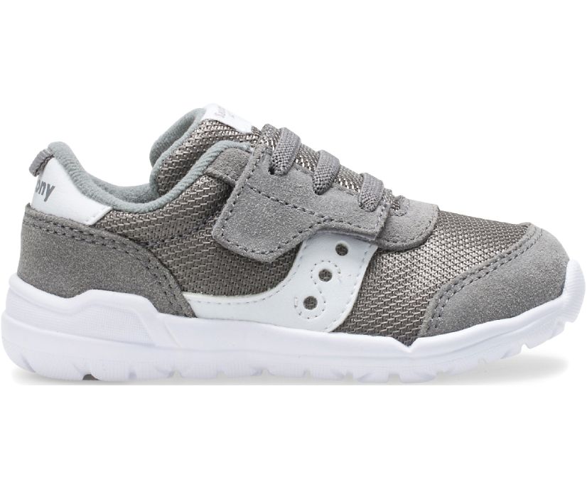 Saucony Jazz Riff Kids' Sneakers Grey / White | AU 733TCEV